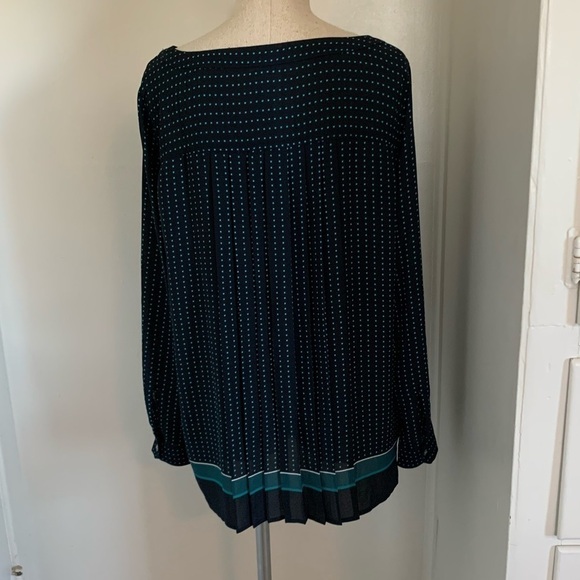 LOFT Semi Sheer Career Summer Blouse Top Lightweight EUC Sz S - Picture 15 of 16